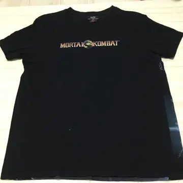 Bershka Mortal Kombat T셔츠 XL 블랙
