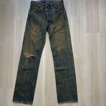 LEVI'S 37501 W30 스트레이트 데님