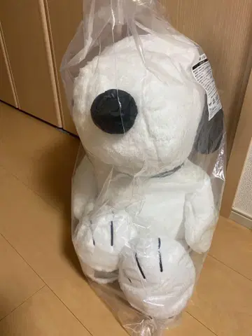 스누피 큰 봉제 인형 화이트