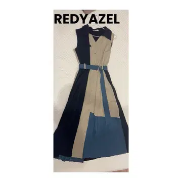 REDYAZEL 레디아젤 바이컬러 셔츠 원피스 M 사이즈