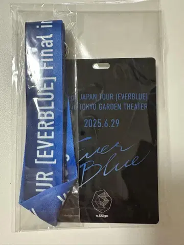 n.SSign JAPANTOUR EVERBLUE 앱클 특전
