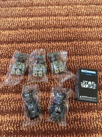 BE@RBRICK STAR WARS Chase 5개 세트