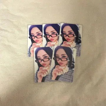 윤진 shopee kpopmerch easy 5장 세트 트레이딩 카드