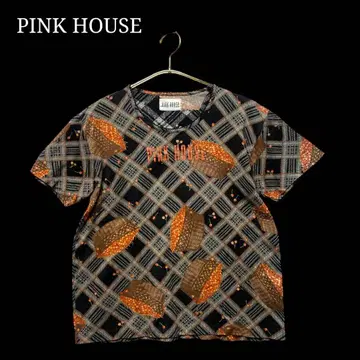 PINKHOUSE 티셔츠 체크 핑크하우스