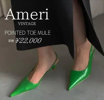 Ameri POINTED TOE MULE 뮬