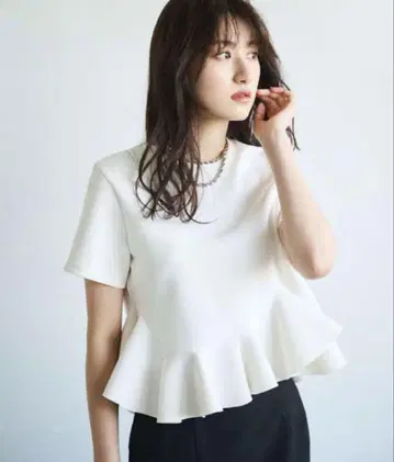 [인기] 코코딜 아지메 페플럼 블라우스 24ss