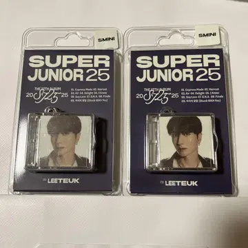 미개봉 Super Junior25 SMini Ver. 이특 2개 세트