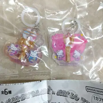 마츠켄 헬로키티 플랫 메지루시 액세서리 디자인A 디자인B