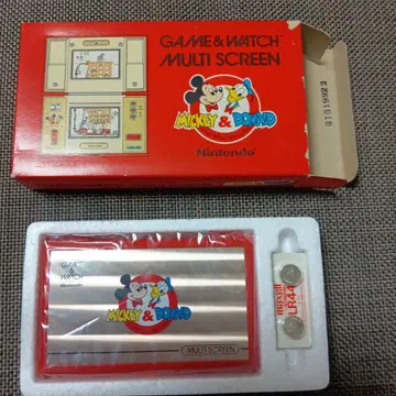 닌텐도 GAME & WATCH 멀티 스크린 MICKEY & DONALD