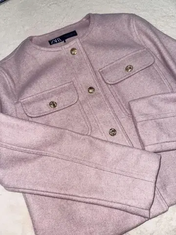 ZARA 핑크 자켓