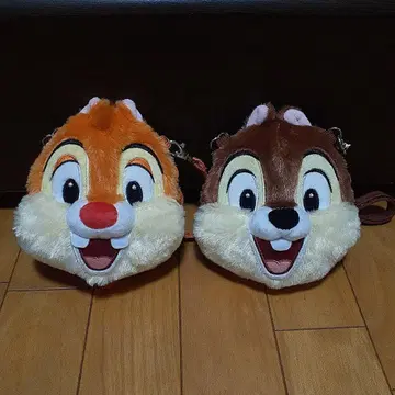 칩과 데일 봉제 인형 미니백 디즈니랜드