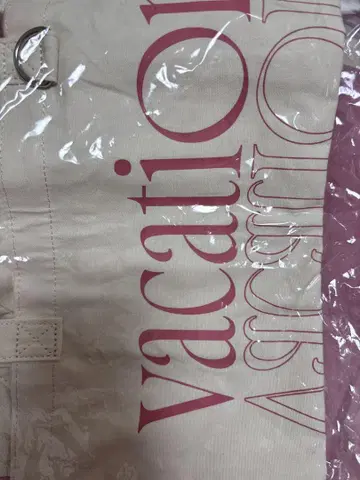 HLT Vacation Tote Bag / pink sand