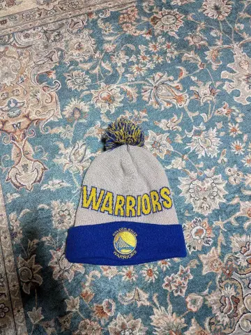00년대 USA WARRIORS 폼폼 니트 캡