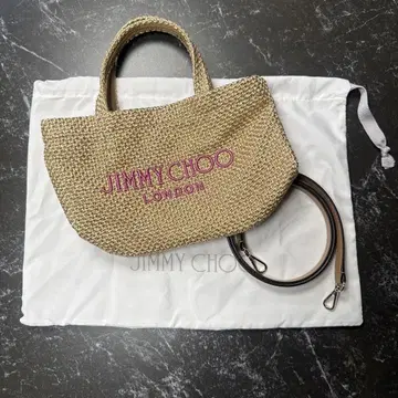 JIMMY CHOO 비치 토트백