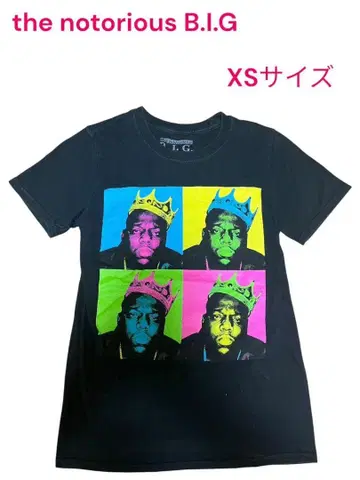 The Notorious B.I.G. 비기 티셔츠 여성용 XS 사이즈