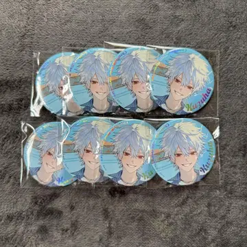 니지산지 ChroNoiR Blue Memories 캔뱃지 쿠츠하