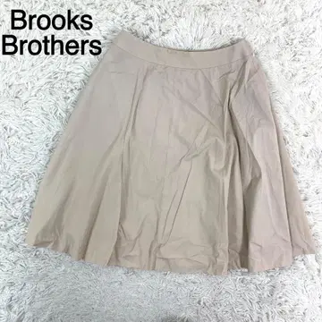 Brooks Brothers 프레쉬 핑크 컬러 무릎 기장 플레어 스커트