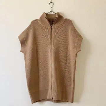 Plage 플라주 CO/W 골지 zip 하이넥 베스트