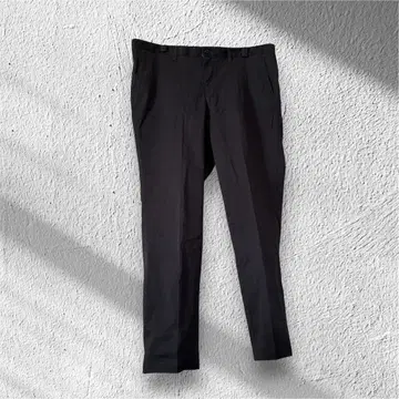 POLO 남성용 블랙 팬츠 면 100%