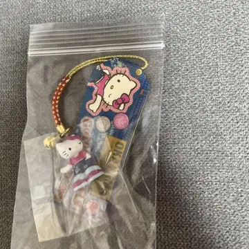 지역 한정 키티 오카야마 한정 데님  스트랩
