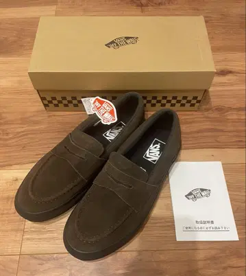 미사용 새상품 VANS LOAFER 27cm 브라운