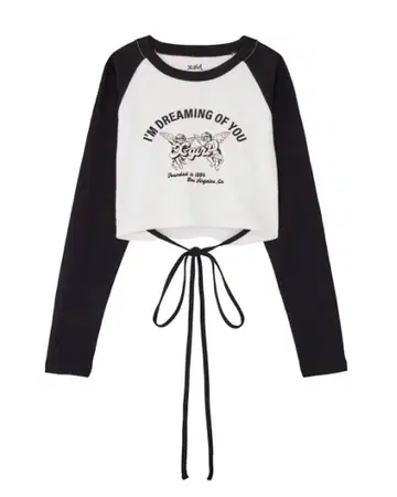 [ X-girl ] ANGEL RAGLAN S BABY TEE