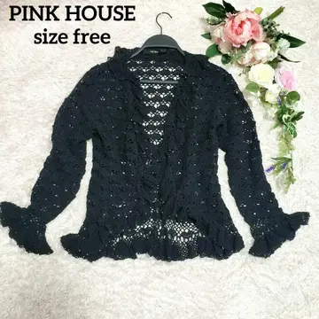 PINKHOUSE 핑크하우스 크로셰 가디건 크로셰 가디건
