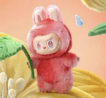 러브부 labubu 팝마트 정품 빨간색 LOVE