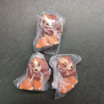 디즈니 캐릭터 DOG 스윙 마스코트 레이디 3점