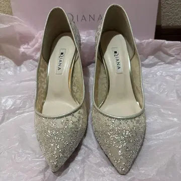다이애나 글리터 힐 결혼식 힐