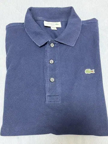 LACOSTE 네이비 피케 셔츠 M 사이즈