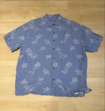 Tommy Bahama 알로하 셔츠 반팔 꽃무늬