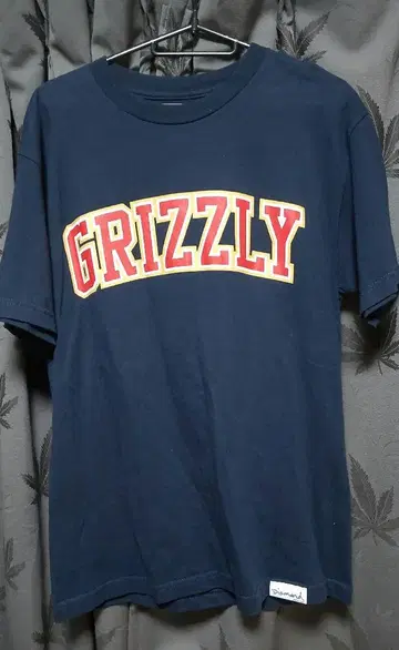 Diamond Supply Co. GRIZZLY W 네임 티셔츠