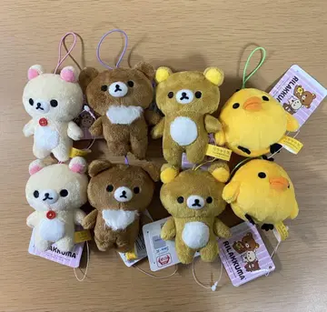 리락쿠마 밴딩 끈 포함 마스코트 8세트