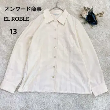 [온워드 상사] EL ROBLE 긴팔 Y셔츠 오피스 아이보리 13
