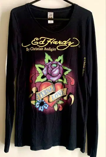 Ed Hardy 에드 하디 롱 슬리브 티셔츠 S