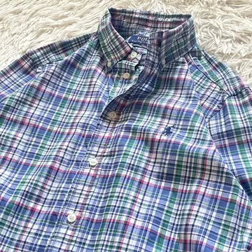 [새상품급] POLO RALPH LAUREN 체크 셔츠 현행 택 L