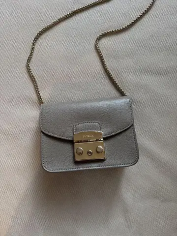 정품 새상품급 FURLA 훌라 메트로폴리스 숄더백 그레이지