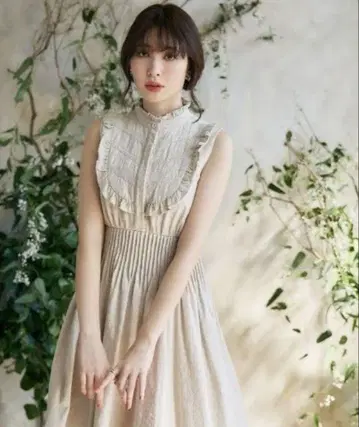 herlipto Paisley Cotton Lace Long Dress