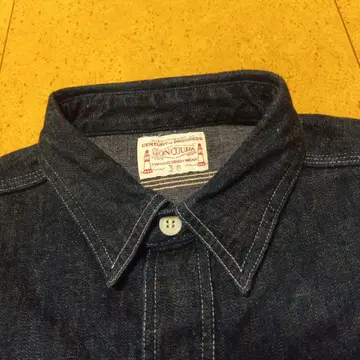 본크라 데님 워크 셔츠 size 38