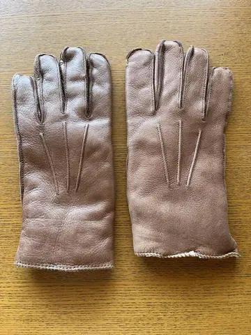 Brooks Brothers 브라운 가죽 장갑