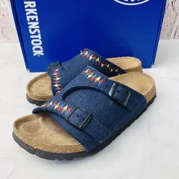 [새상품급] BIRKENSTOCK 파피리오 취리히 통굽 가죽 24
