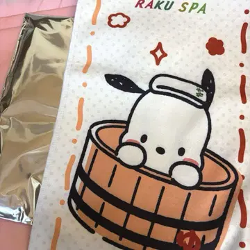 극락탕 산리오 콜라보 타월 포차코 아히루노 펙클