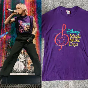 원오크 taka 착용 Disney T셔츠 빈티지 1994년 USA 제작