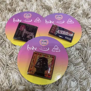 hide 핀즈 캡슐 60th (3종류 세트)