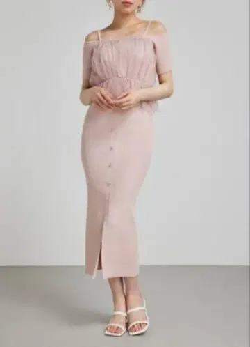 rienda 뷔스티에 SET 타이트 KnitOP