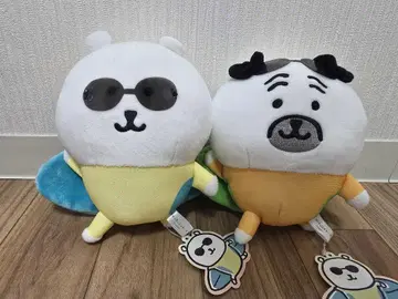 나가노 캐릭터즈 서핑 봉제인형 총 2종 세트 2