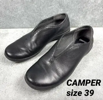 CAMPER 캠퍼 SPIRAL COMET 39 블랙 플랫슈즈