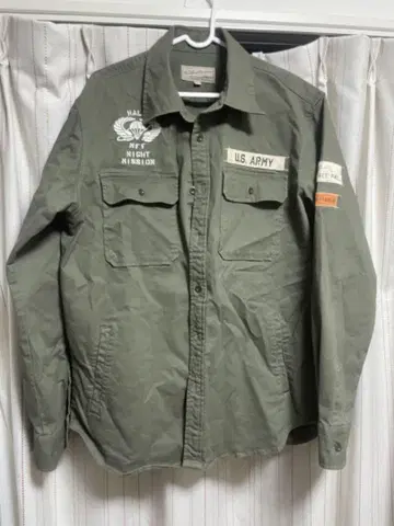 AVIREX U.S. ARMY 밀리터리 자켓 XL