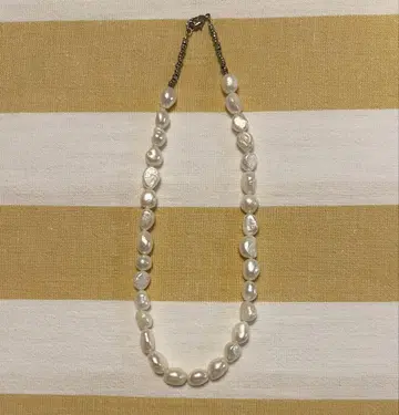 담수 펄 목걸이 개럴개런트